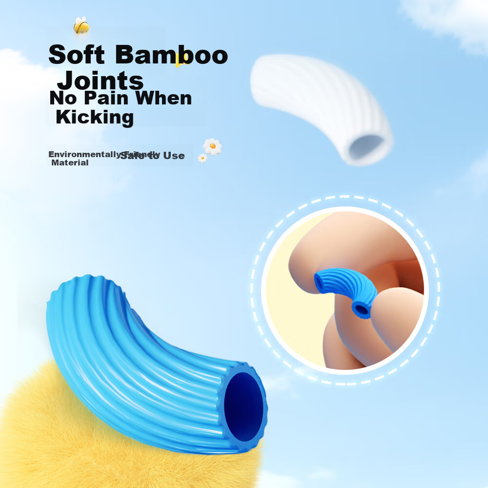 Jumping Bamboo Section Skipping Rope for Children, First Grade, No Knots, Profes...