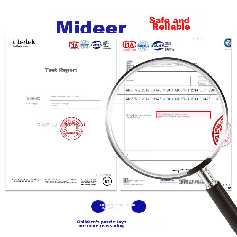 MiDeer Children's Building Blocks Assembly DIY Interlocking Toy Boys Girls Gift...