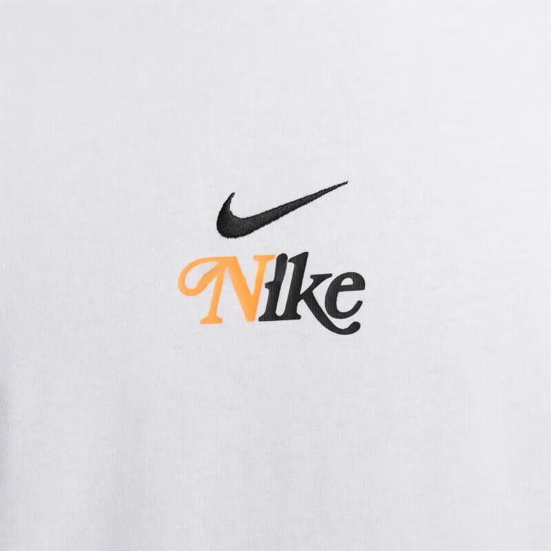 Nike Spring And Summer Men's Short-Sleeve T-Shirt, Sports Casual, Oversize Loose...