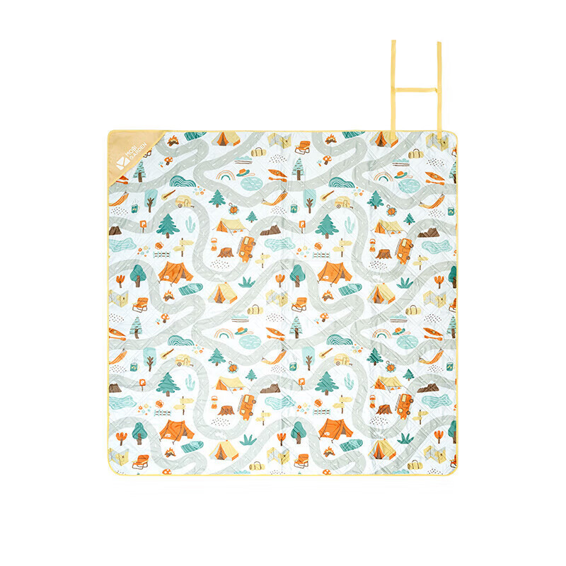 MOBIGARDEN Picnic Mat, Outdoor Camping Park Picnic Machine Washable Portable Moi...