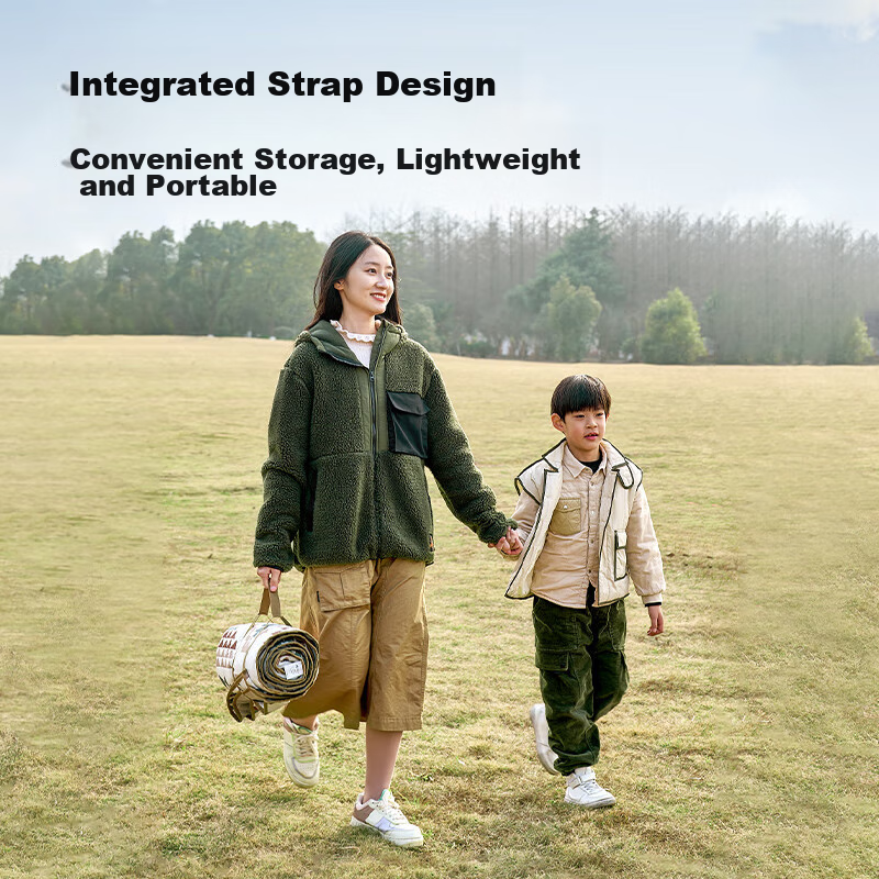 MOBIGARDEN Picnic Mat, Outdoor Camping Park Picnic Machine Washable Portable Moi...