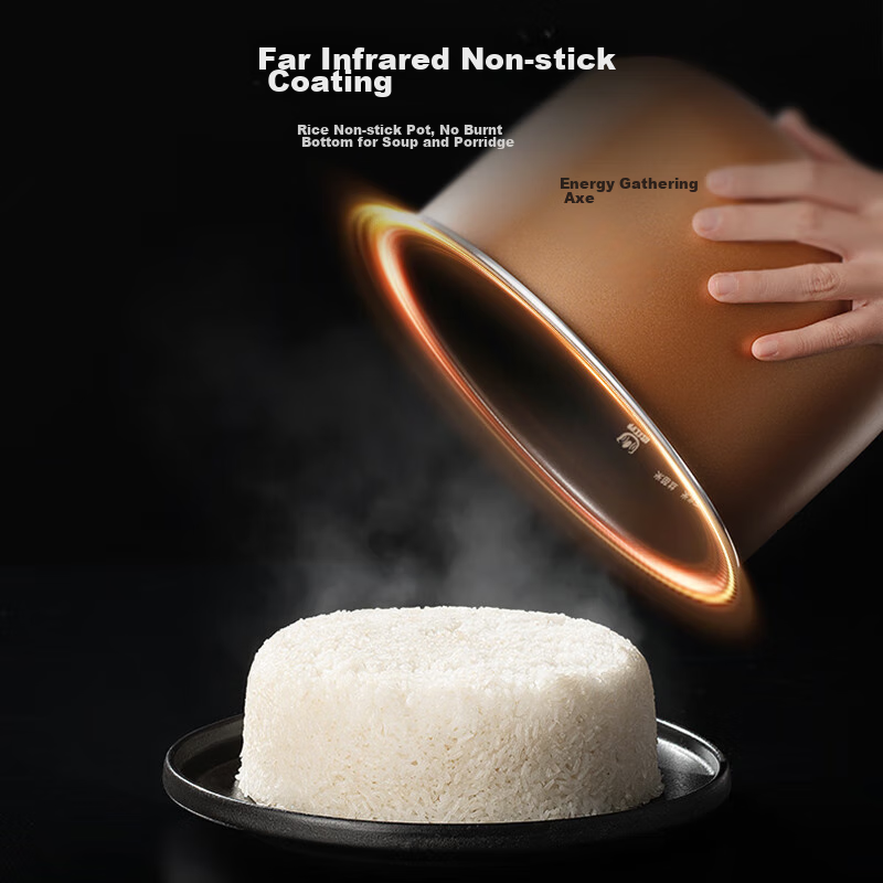 Midea Micro-Pressure Rice Cooker for 3-10 People, Large Capacity Household Elect...