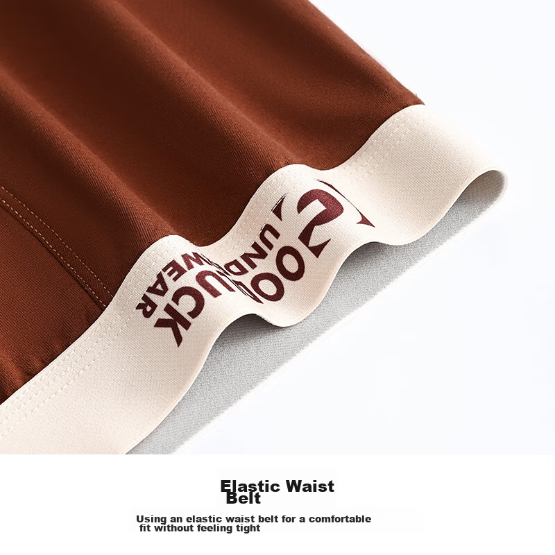 Mianshisan Men's Boxer Briefs [Pure Cotton Antibacterial Crotch], Breathable You...