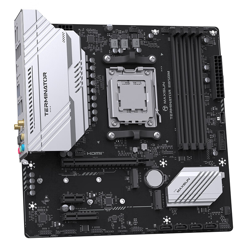 MAXSUN (MAXSUN) MS-Terminator B850M WIFI Motherboard B650M Upgrade Edition CPU 7...