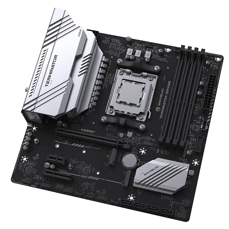 MAXSUN (MAXSUN) MS-Terminator B850M WIFI Motherboard B650M Upgrade Edition CPU 7...