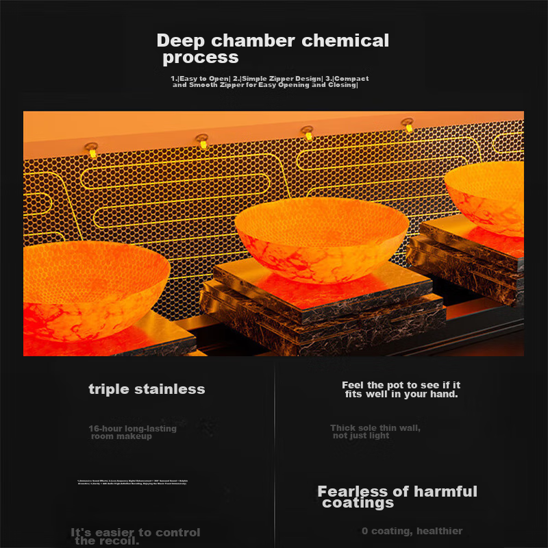 MeiLing Iron Wok, Stir-Fry Pan for Home Use, Extreme Iron Pan, Flat Bottom, Non-...