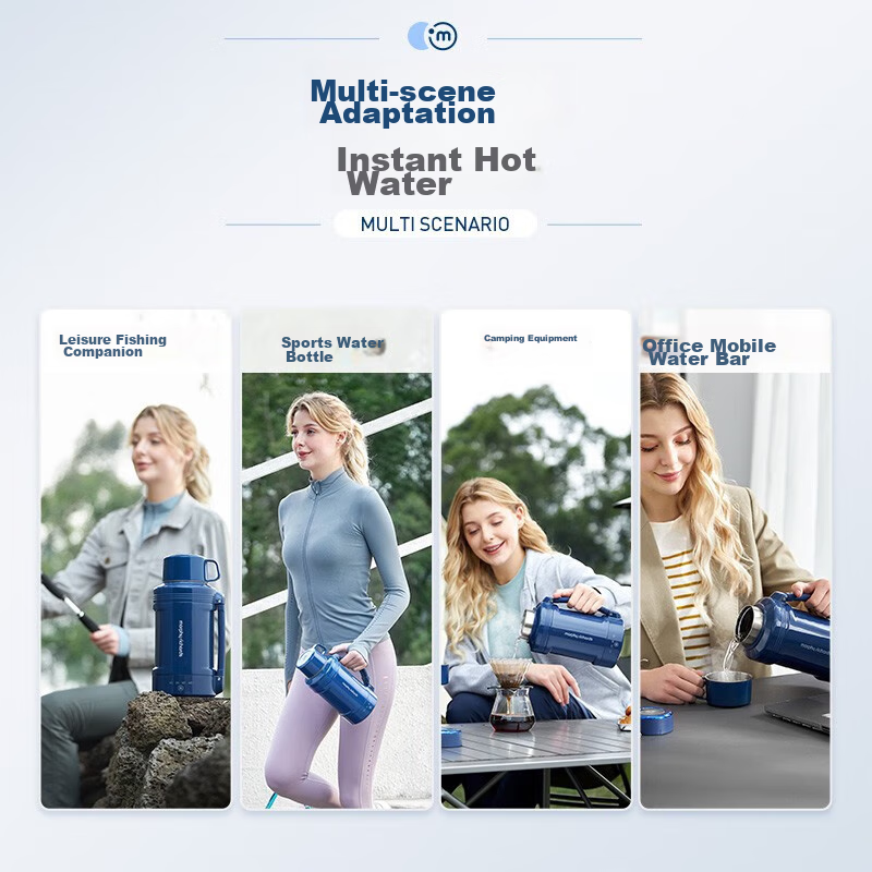 Morphyrichards Electric Kettle, Portable Water Boiler, Home And Travel Use, 1L L...