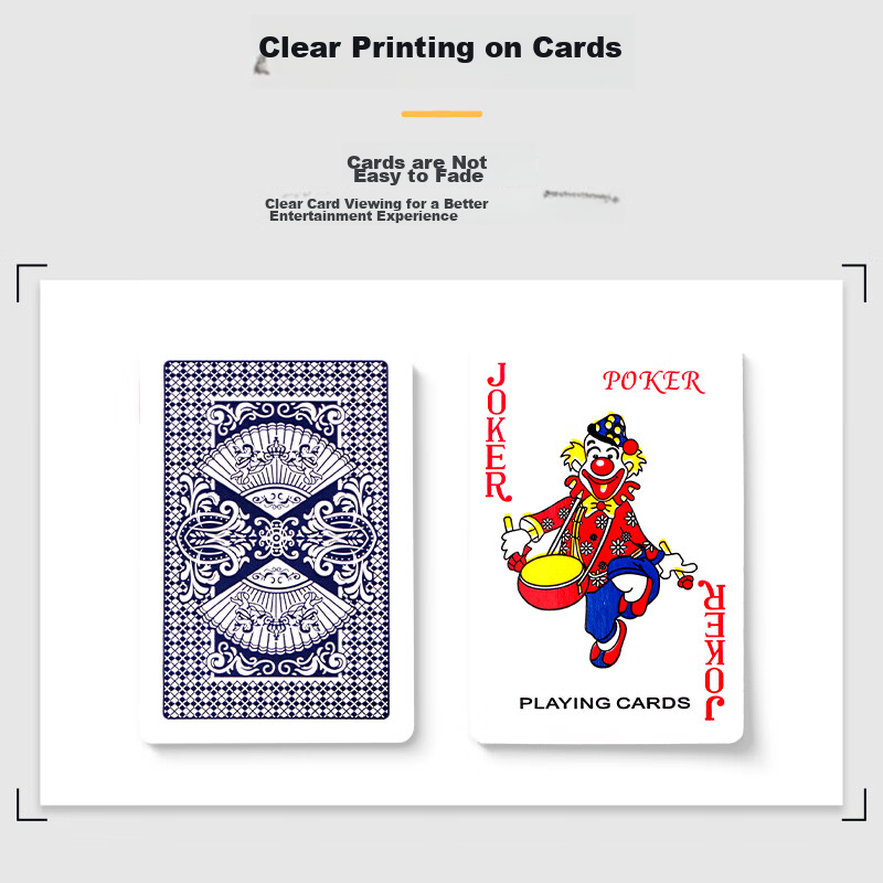 Muhu Playing Cards, Poker Cards, Standard Cards, Durable, Texas Hold'em, Enterta...