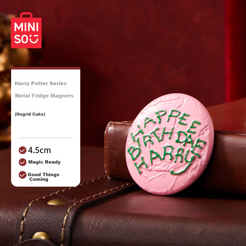 MINISO Harry Potter Metal Fridge Magnet IP Peripheral Birthday Gift New Year Gif...