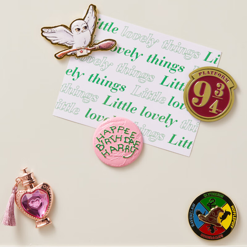 MINISO Harry Potter Metal Fridge Magnet IP Peripheral Birthday Gift New Year Gif...