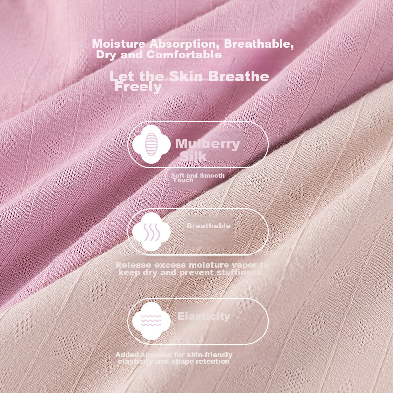 Yuzhaolin Women's High-Waist Pure Cotton Seamless Underwear with Antibacterial G...