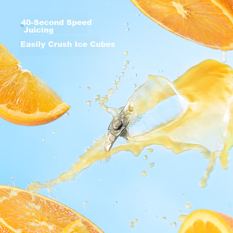 Morphyrichards Juicer, Portable Travel Cup, Wireless Charging Juicing Cup, Handh...