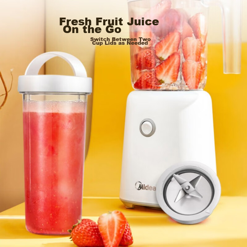 Midea [National Subsidy] Juicer Blender with Three Cups, Multifunctional Grinder...