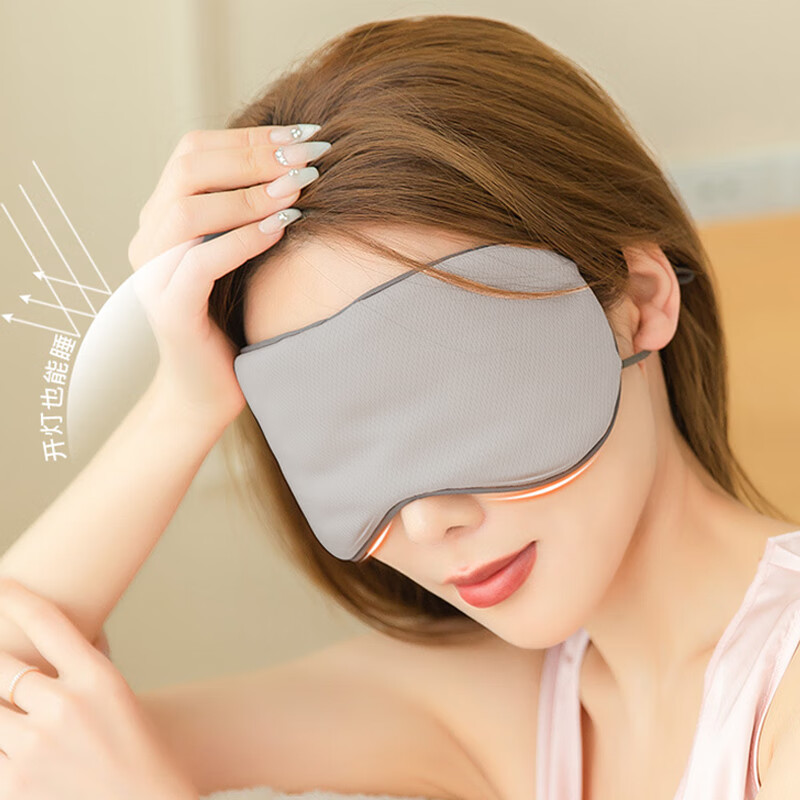 Lively Travel Eye Mask for Sleeping, Light-Blocking Sleep Mask for Men And Women...