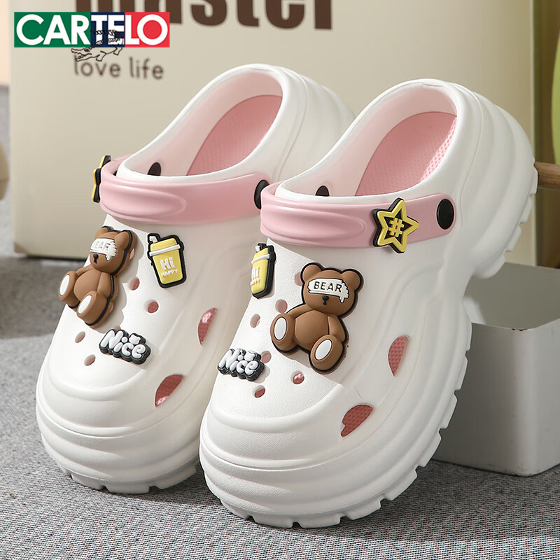 CARTELO Women's Summer Hollow Shoes Casual Beach Shoes Sandals Women's Sandals 1...