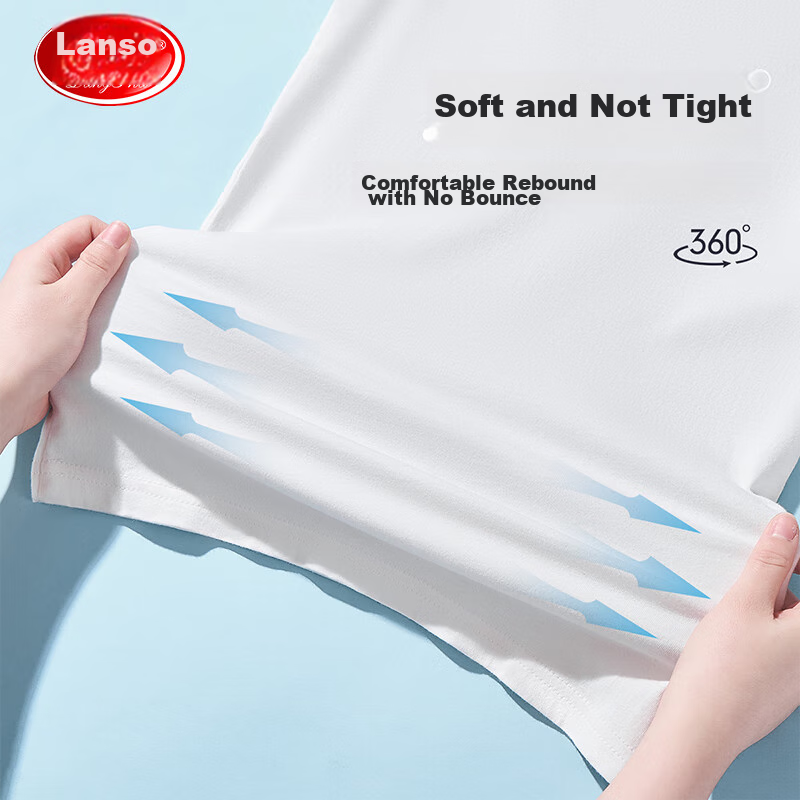 Langsha Children's T-Shirt, Boys And Girls Autumn And Winter Pure Cotton Undersh...