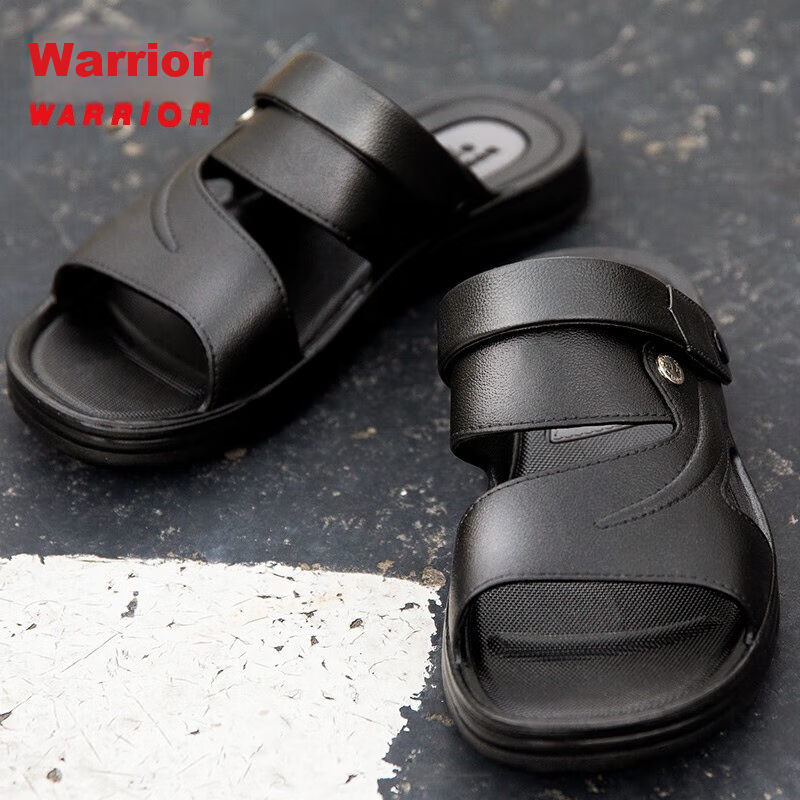 Warrior Sandals for Men, Casual Outdoor Dual-Use Beach Shoes, Comfortable Lightw...