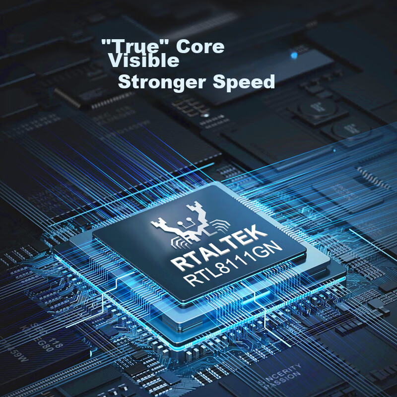 Flybish NA8111GN-T2 Dual-Port Gigabit Network Card PCIe X1 Desktop Network Card...