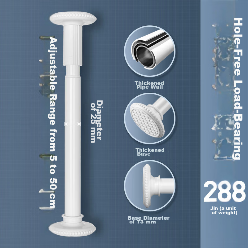 Cobbe Under-Counter Basin Bracket, Extendable Rod Support, Kitchen Load-Bearing...