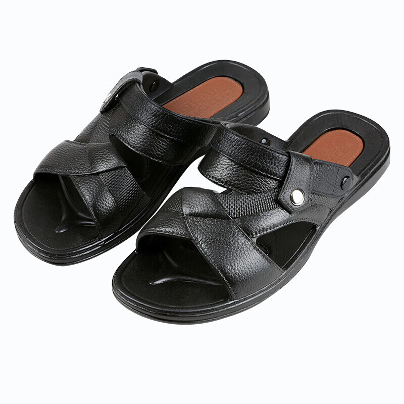 Warrior Casual Sandals for Men, Indoor Slippers, Outdoor Dual-Use Beach Shoes, C...