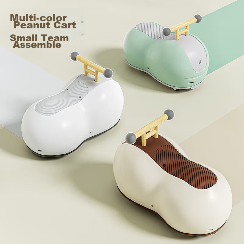 Lookbaby Peanut Twist Car for 1-3 Years Old, Anti-Rollover Rocking Car, Baby Sco...