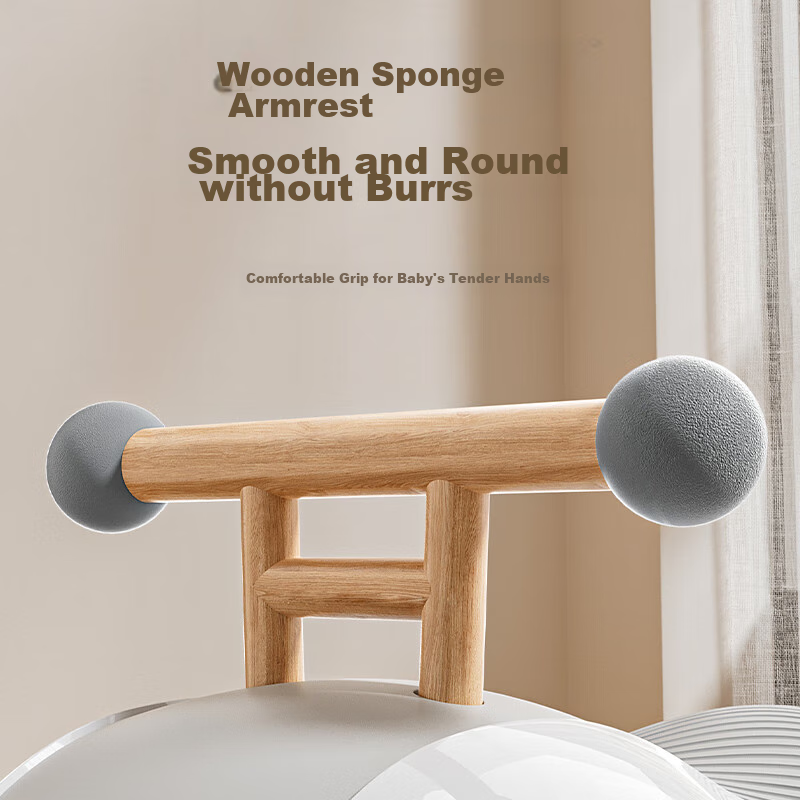 Lookbaby Peanut Twist Car for 1-3 Years Old, Anti-Rollover Rocking Car, Baby Sco...