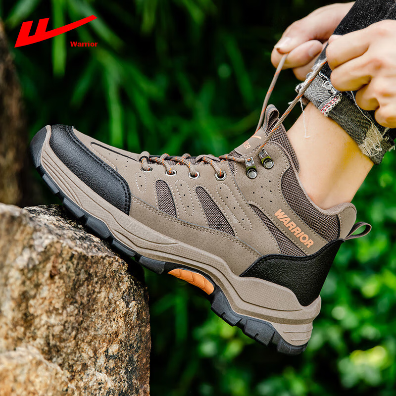 Huili Hiking Shoes for Men, Outdoor Non-Slip Wear-Resistant Sports Shoes, Comfor...
