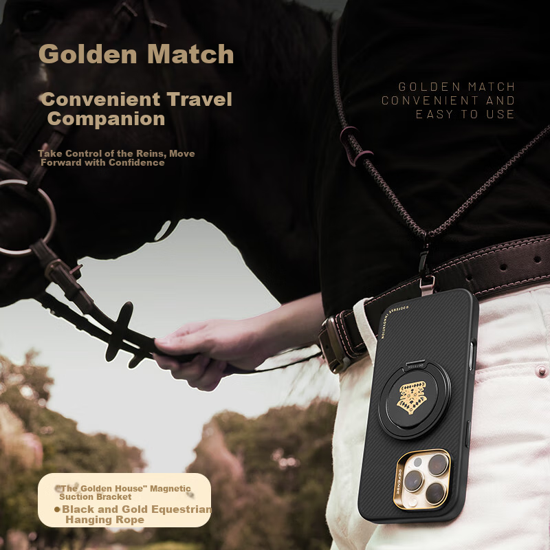 DEFENSE Kevlar Magnetic Adsorption Shockproof Full Protection Case for Apple 16...