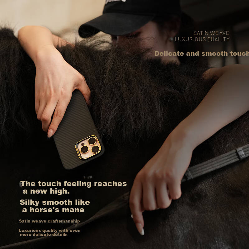 DEFENSE Kevlar Magnetic Adsorption Shockproof Full Protection Case for Apple 16...