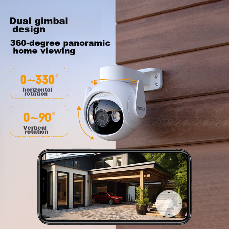 Lecheng Outdoor Surveillance Camera TS6-8MP HD 4K Commercial Home Outdoor Wirele...