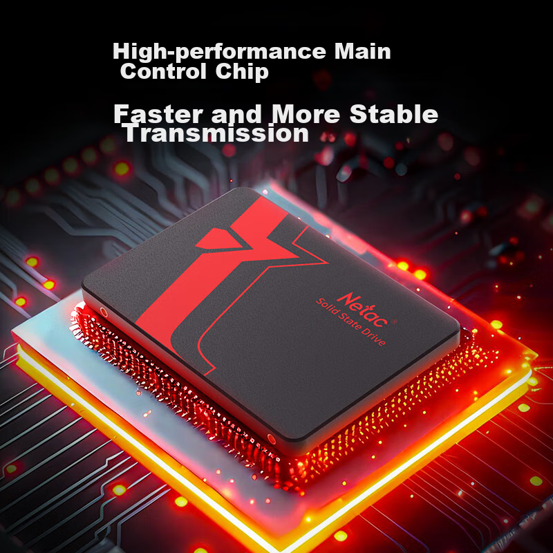 Netac 512GB SSD, SATA 3.0 Interface, N520S Ultra Light Series, Compatible with D...