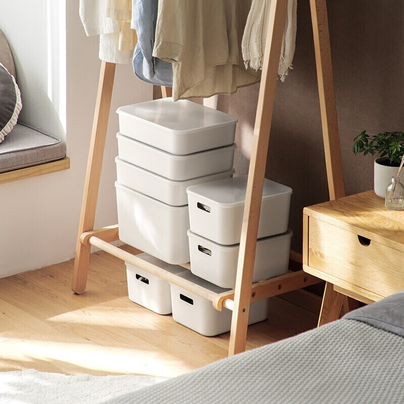 Lanjiaoluo Storage Box, Desktop Organizer, Makeup And Snack Storage Basket, Kitc...