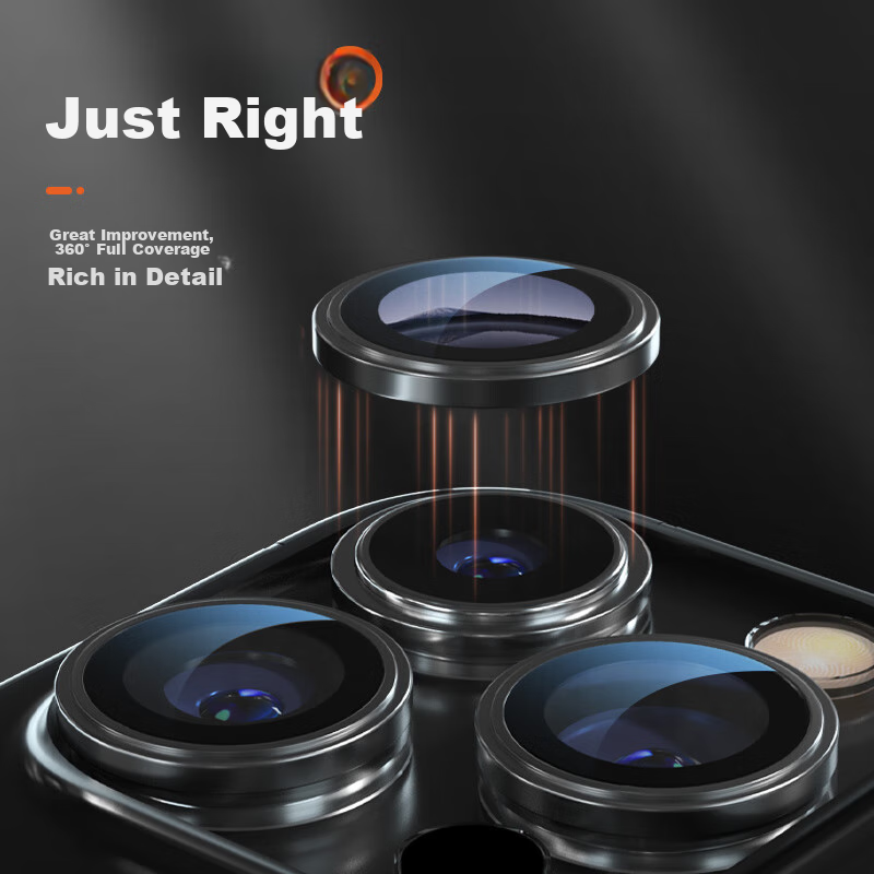 Mr. Blue Gorilla Lens Protector for Apple 16 Pro Max, IPhone 16 Pro Rear Camera...