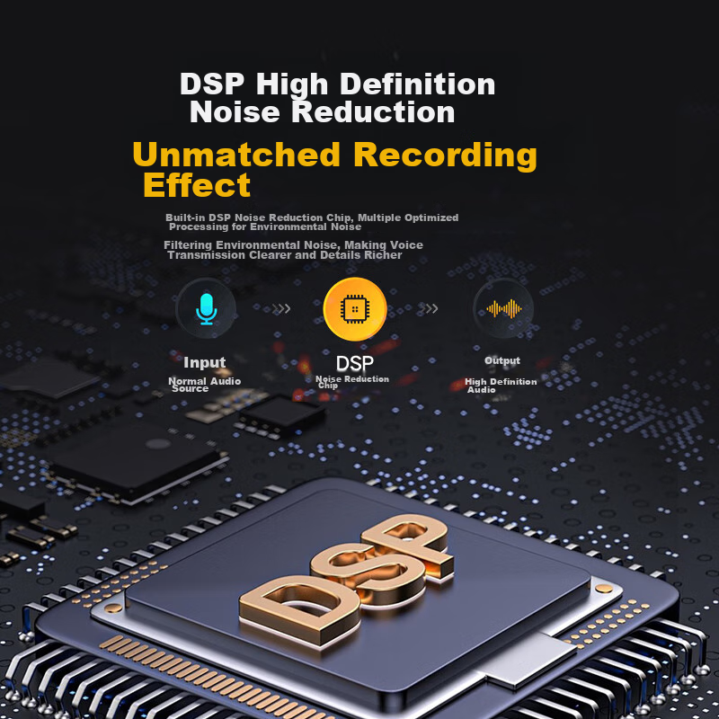 NINTAUS 128GB High Definition Long Distance Sound Control Noise Reduction Profes...