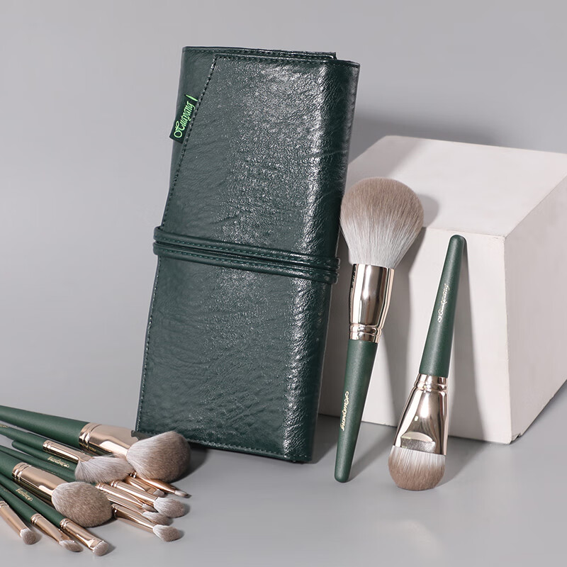 Huayang Makeup Brush Set 14 Pieces, Cangzhou Makeup Brushes, Eyeshadow Brushes,...