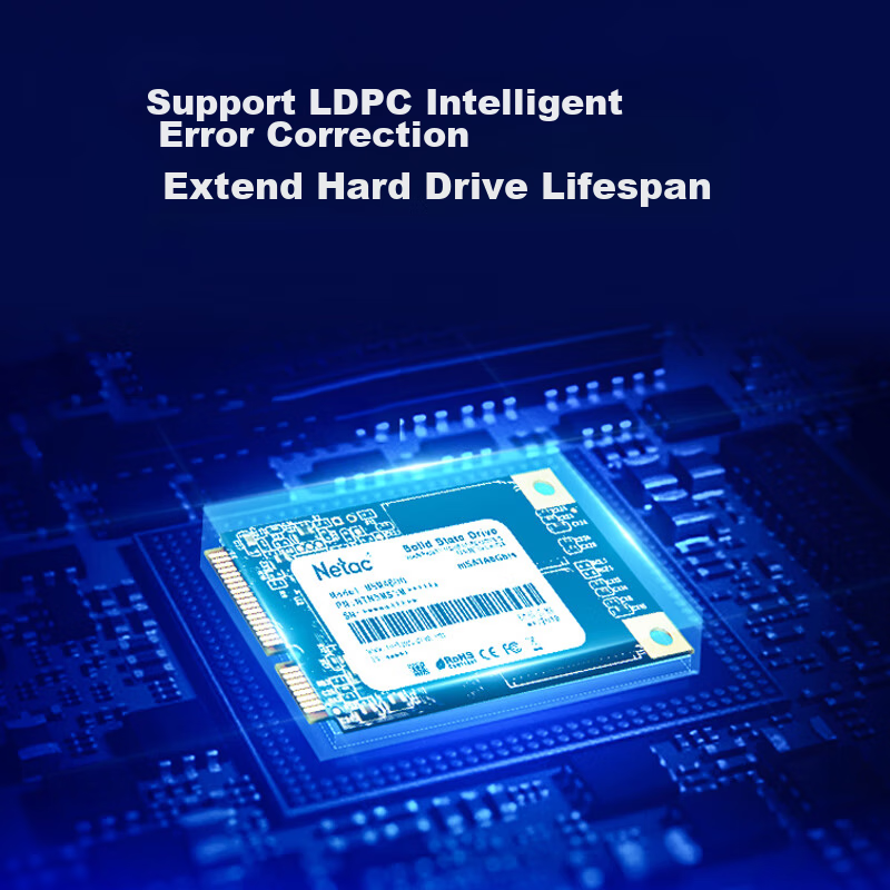 Netac 120GB SSD, MSATA Interface, N5M Xunmeng Series, Slim And Compact, Powerful...