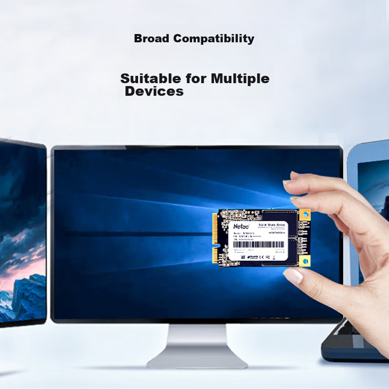 Netac 120GB SSD, MSATA Interface, N5M Xunmeng Series, Slim And Compact, Powerful...
