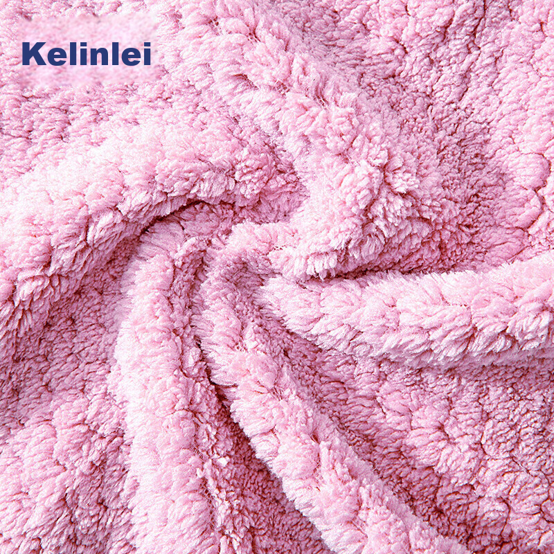 Kelinlai Colored Absorbent Cleaning Cloth, Kitchen Wipe, Dish Towel, Large Size...