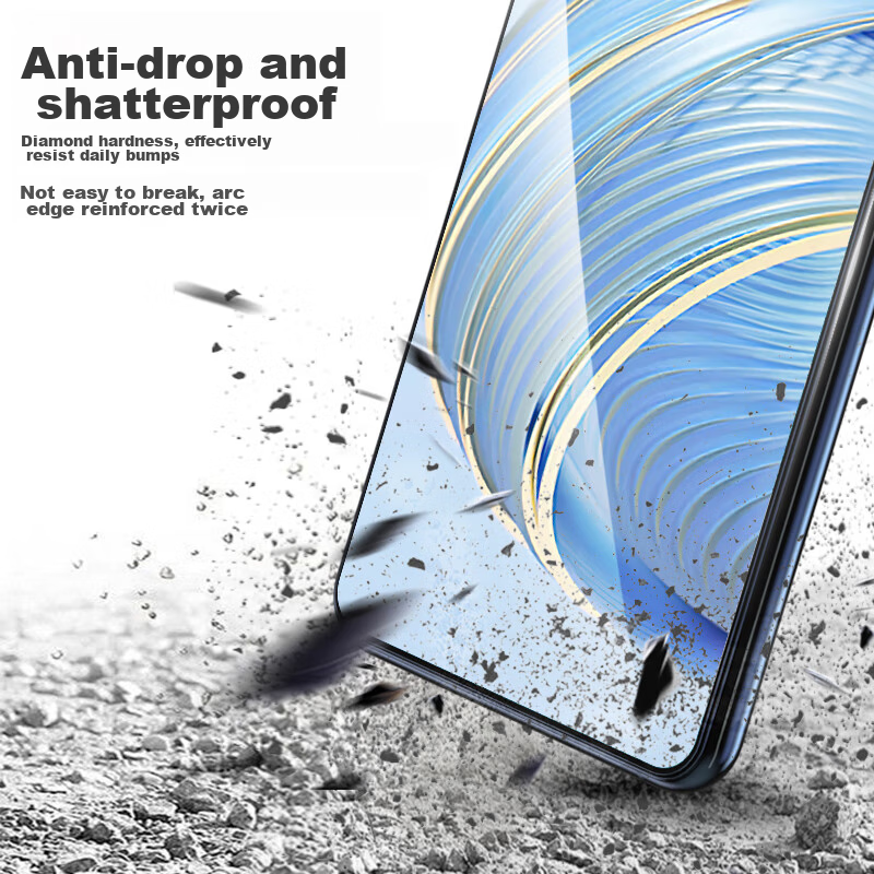 Langke [2-Pack] Tempered Glass Screen Protector for Huawei Nova 11 SE/10 SE, Ful...