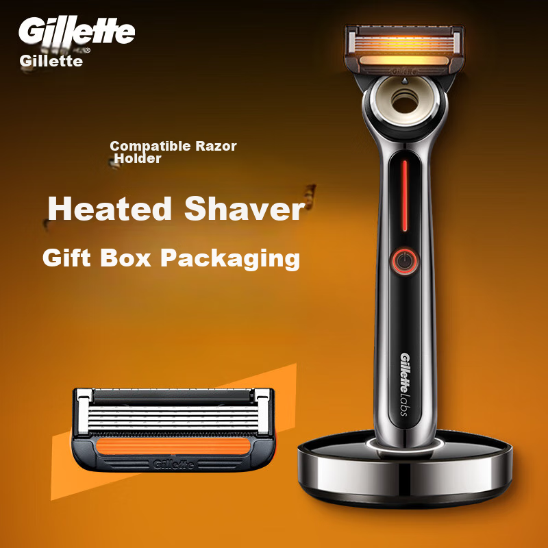 Gillette Razor Blades Compatible with Aurora Razor Thermal Sensing, 4 Blades, 5-...