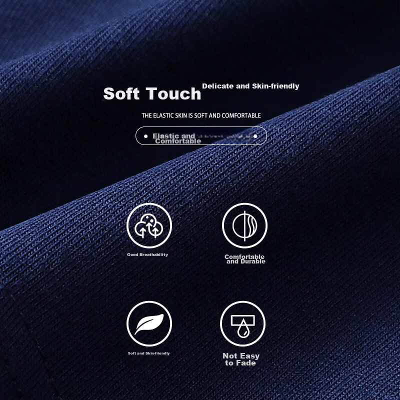 Langsha Men's Underwear, Boxer Briefs, Combed Cotton, Loose-Fitting, Large Size,...