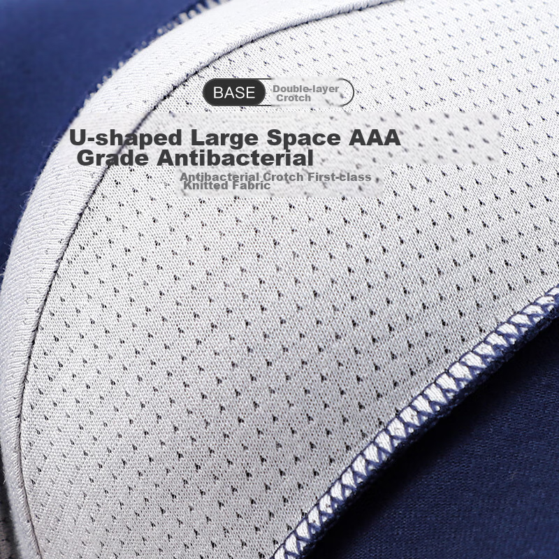 Langsha Men's Underwear, Boxer Briefs, Combed Cotton, Loose-Fitting, Large Size,...