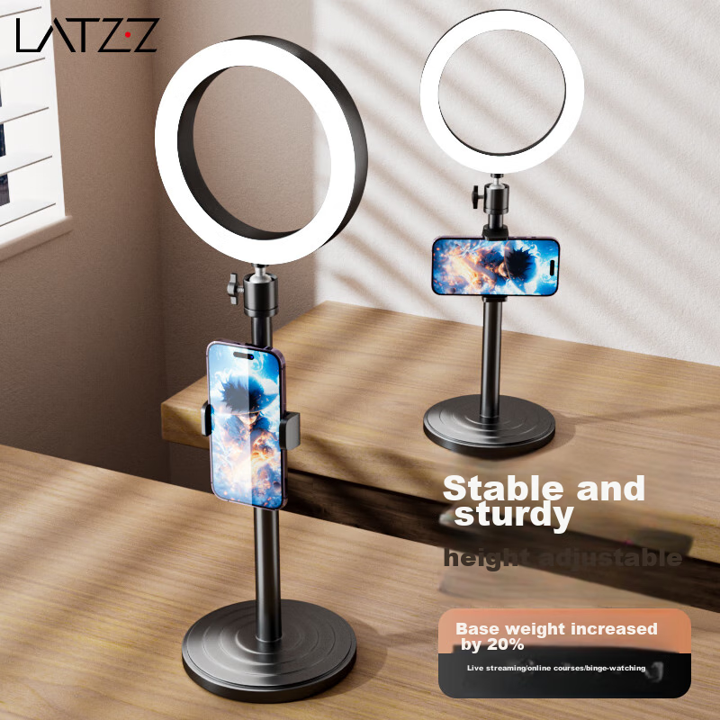 Laizi Mobile Phone Stand, Desktop Live Streaming Fill Light, Anchor Beauty Light...