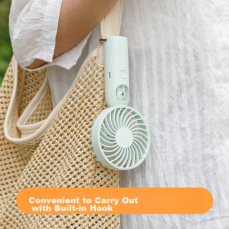 Kalai'ao Handheld Mini Fan, USB Fan, Figurine, Portable Electric Fan, for Studen...