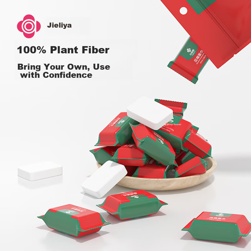 Grace Travel Compressed Towels Disposable Face Towels Thickened and Enlarged Fac...