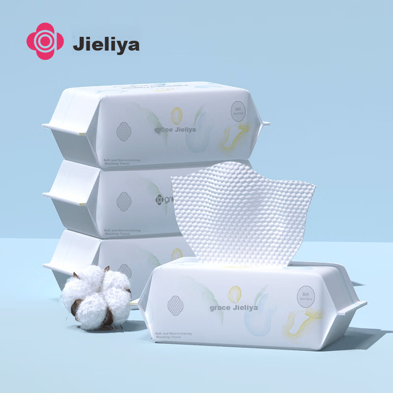 Grace Disposable Facial Cleansing Wipes, Soft Tissues for Home And Travel, Porta...