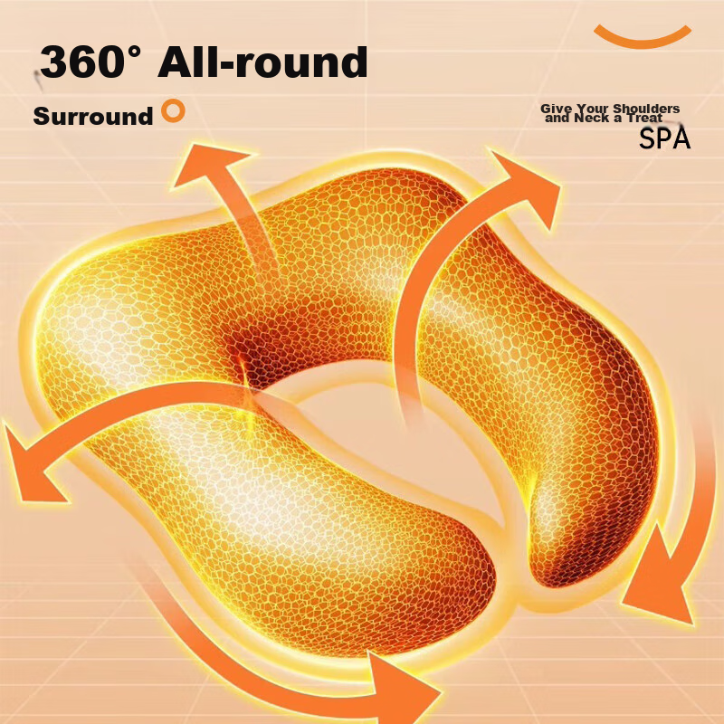 Jing Yanxian U-Shaped Pillow, Nap Pillow, Cervical Pillow, Memory Foam Neck Pill...