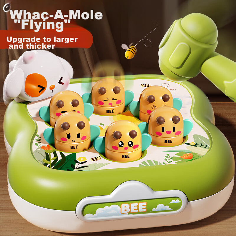Kakabei Baby Toy, 0-6 Months Whack-A, Early Education Hammering Game, for Boys A...