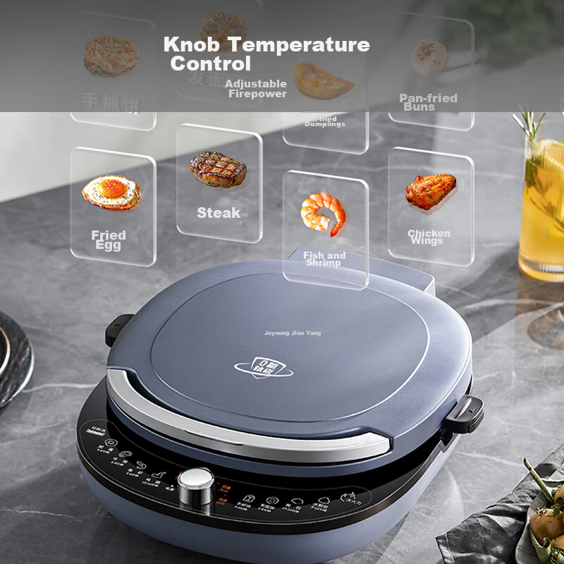 Joyoung Electric Griddle Sandwich Maker Breakfast Machine with Double Heating Ci...