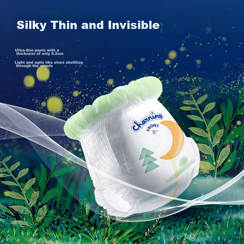 Jiayin Oxygen Forest Night Use Pull-Up Diapers XXXL Size 56 Pieces (17KG+), Baby...